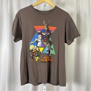 My Hero Academia funimation Large Graphic Tee Shirt Cartoon Anime